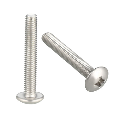 Harfington Machine Screws, Phillips Truss Head Screw, 304 Stainless Steel, Fasteners Bolts 5Pcs