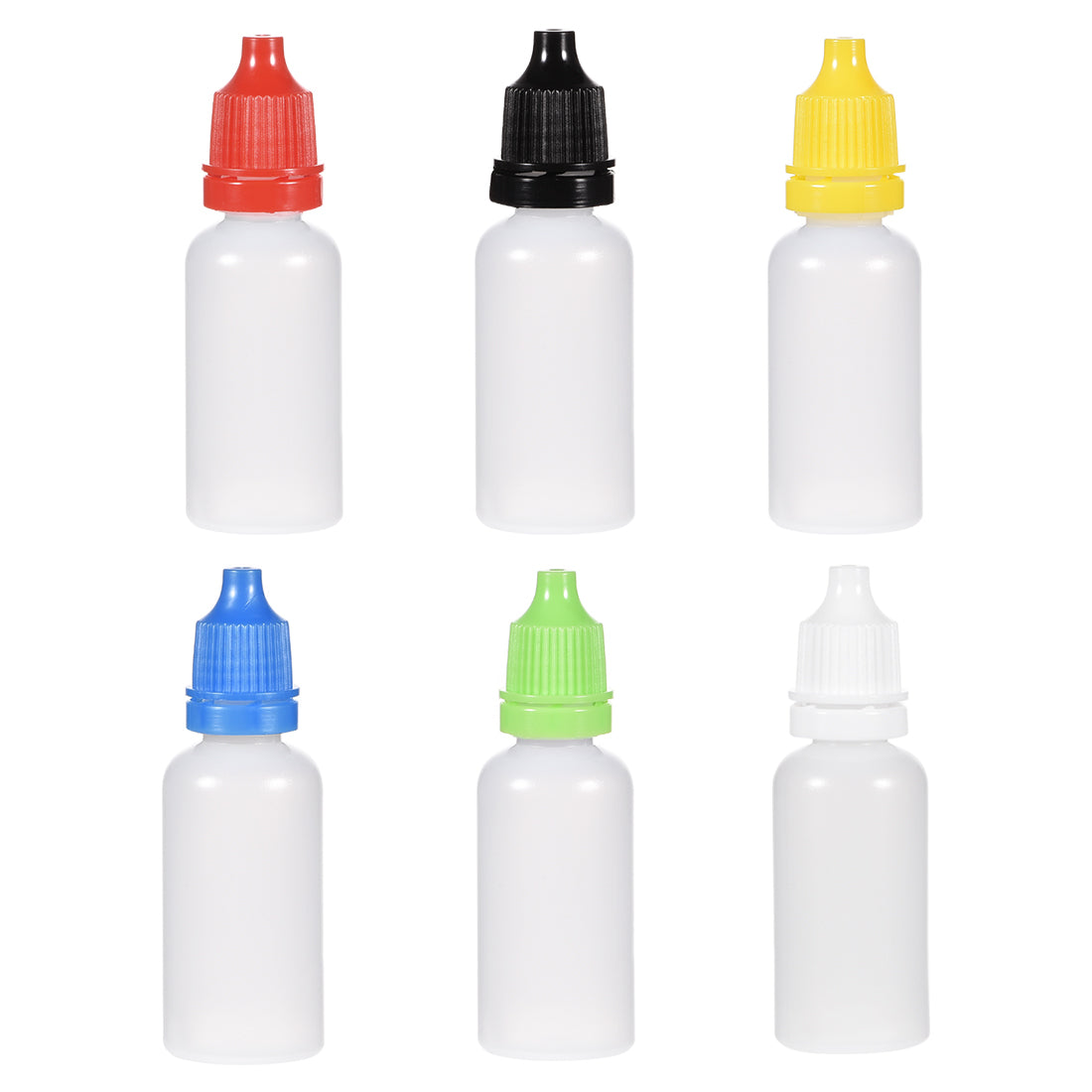 Harfington 15ml/0.5 oz Empty Squeezable Dropper Bottle 24pcs