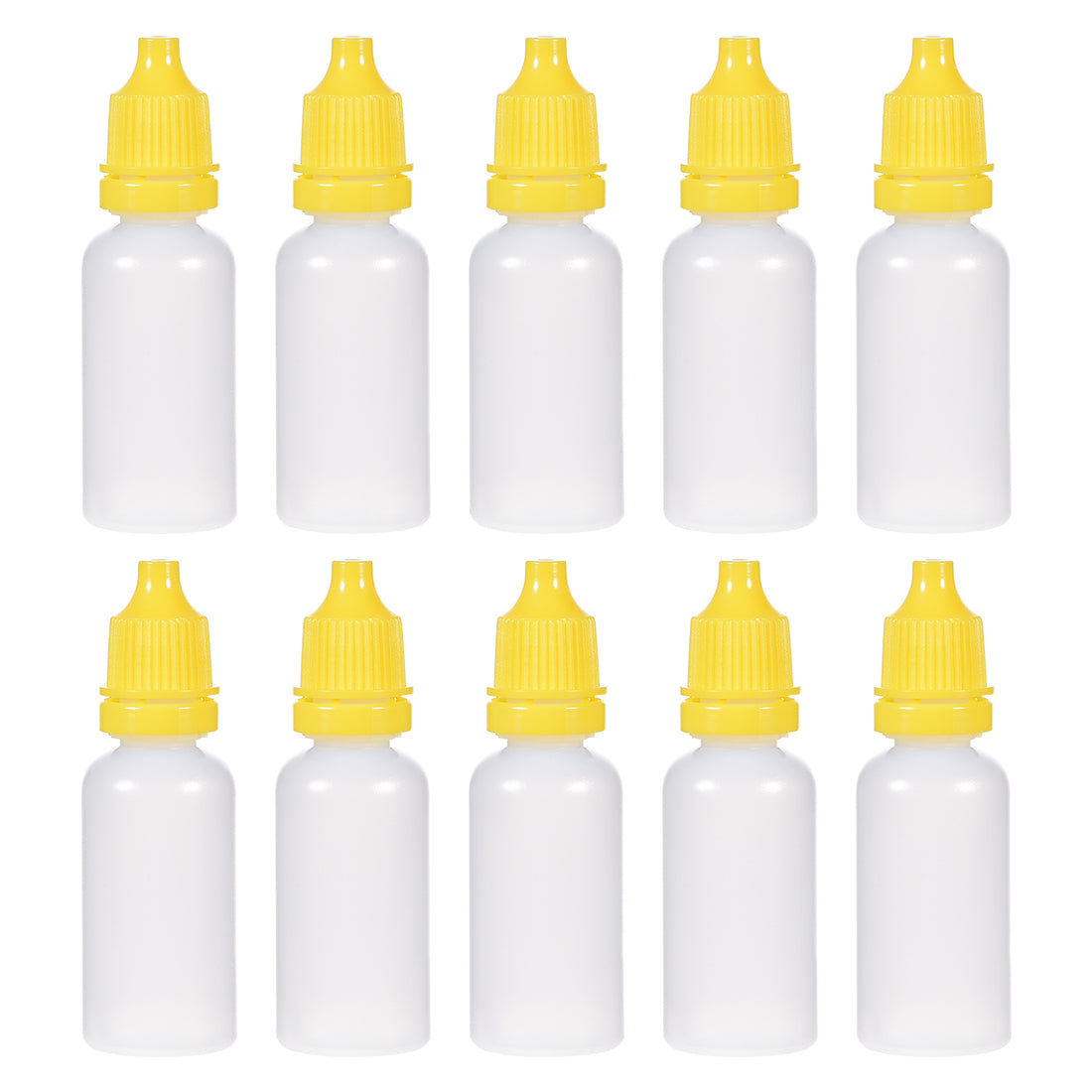 Harfington 15ml/0.5 oz Empty Squeez Dropper Bottle 10pcs