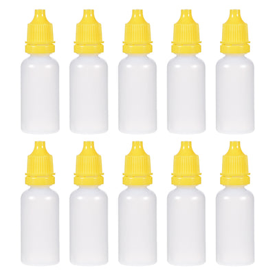 Harfington 15ml/0.5 oz Empty Squeez Dropper Bottle 10pcs