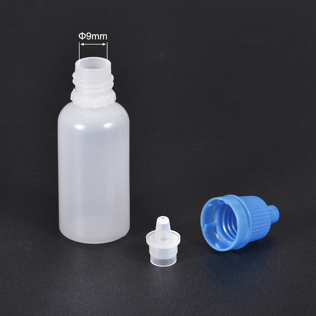 Harfington 15ml/0.5 oz Empty Squeez Dropper Bottle 10pcs