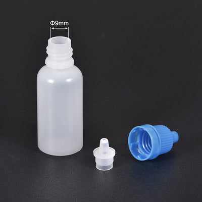 Harfington 15ml/0.5 oz Empty Squeez Dropper Bottle 10pcs