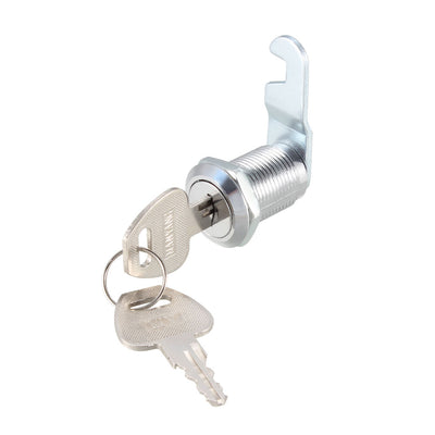 Harfington Cam Locks 25mm Cylinder Length for Max 5/8-inch Panel Keyed Different 2Pcs