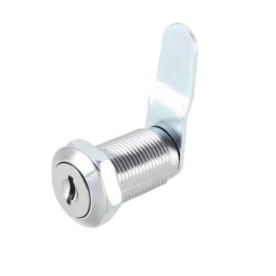 Harfington Cam Locks 30mm Cylinder Length Fit on Max 7/8-inch Panel Keyed Different 4Pcs