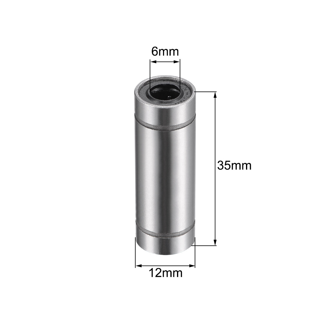 uxcell Uxcell Linear Motion Ball Bearings Extra Long for 3D Printers