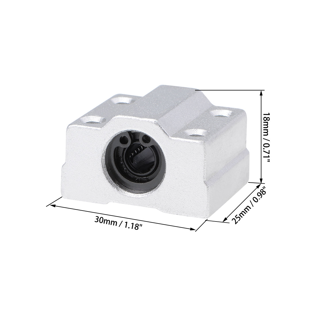 uxcell Uxcell Linear Ball Bearing Motion Slide Block Units