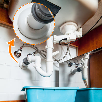 Harfington 16mm Pipe Cover Decoration PP Plastic Water Pipe Escutcheon White 8pcs