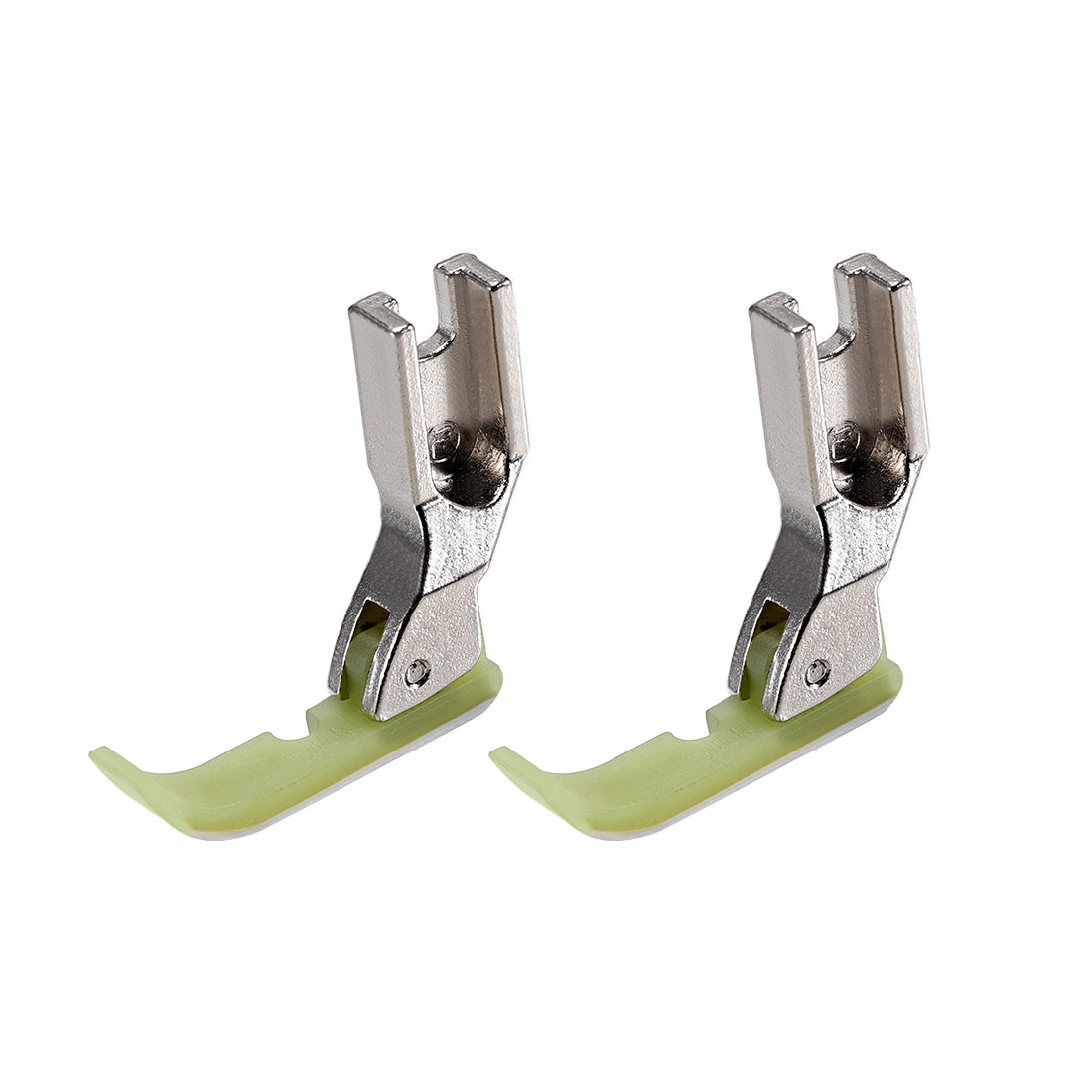 Harfington #T36LN Narrow Zipper Foot with Plastic Bottom Suitable for Most of Industrial Sewing Machines 2pcs