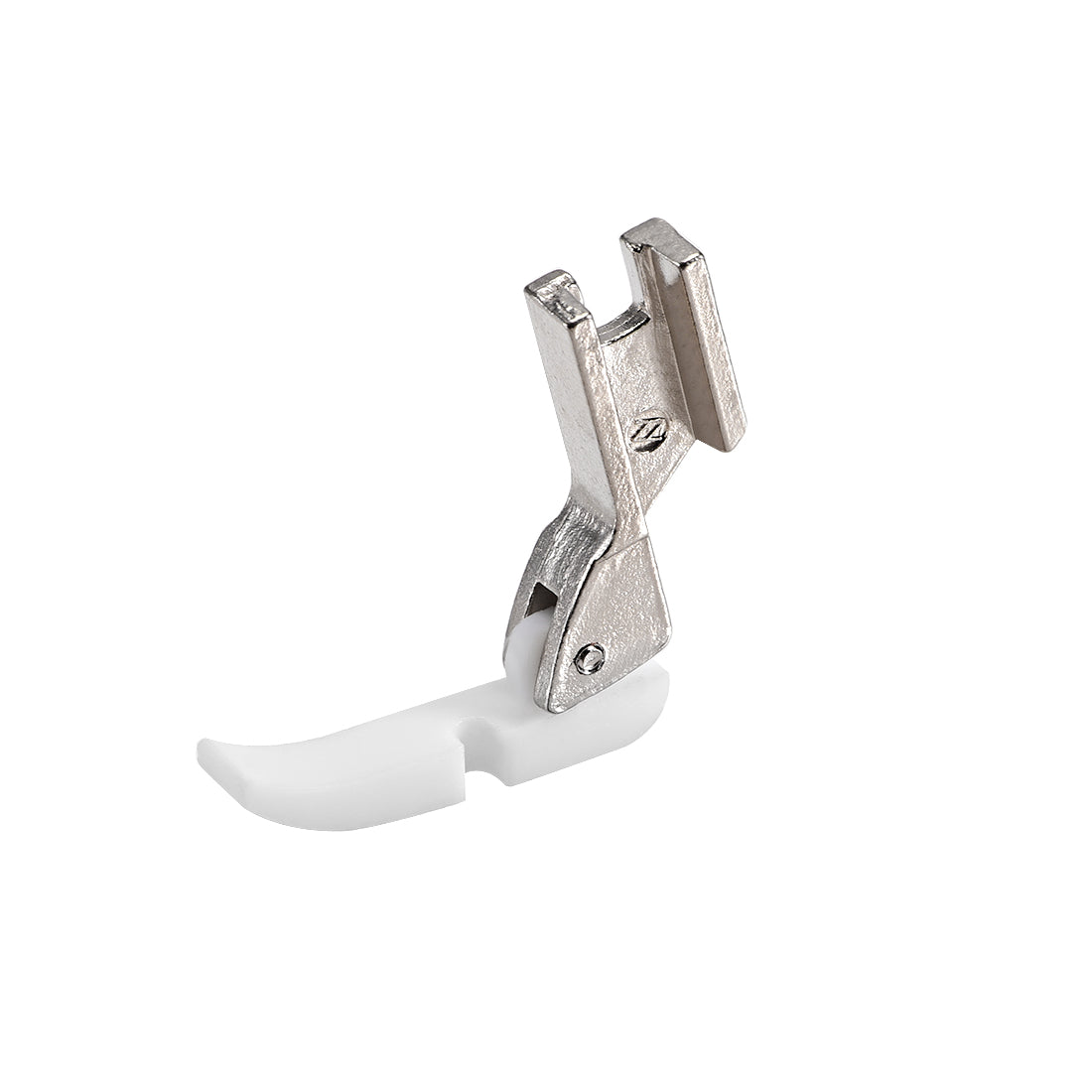 Harfington #T36N Narrow Zipper Foot with Plastic Bottom Suitable for Most of Industrial Sewing Machines White