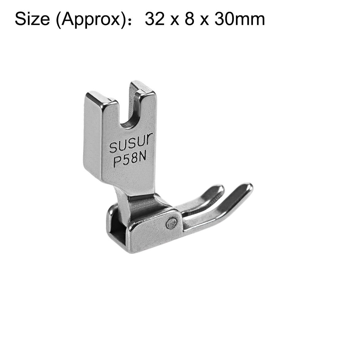 Harfington #P58N Right Narrow Presser Foot, Industrial Sewing Foot Hinged Steel