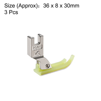 Harfington #T58N Right Narrow Presser Foot, Industrial Sewing Foot Hinged 3pcs
