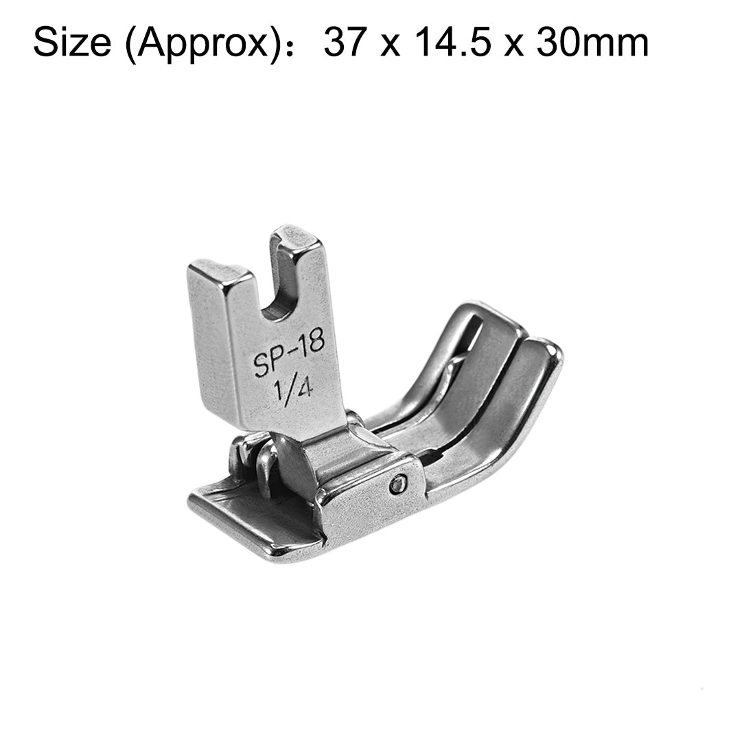Harfington #SP-18R Industrial Sewing Machine Hinged Presser Foot  with Right Guide 1/4" (6mm)