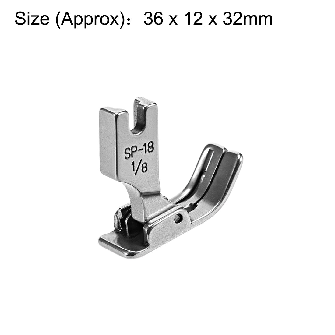 Harfington #SP-18R Industrial Sewing Machine Hinged Presser Foot  with Right Guide 1/8" (3mm)