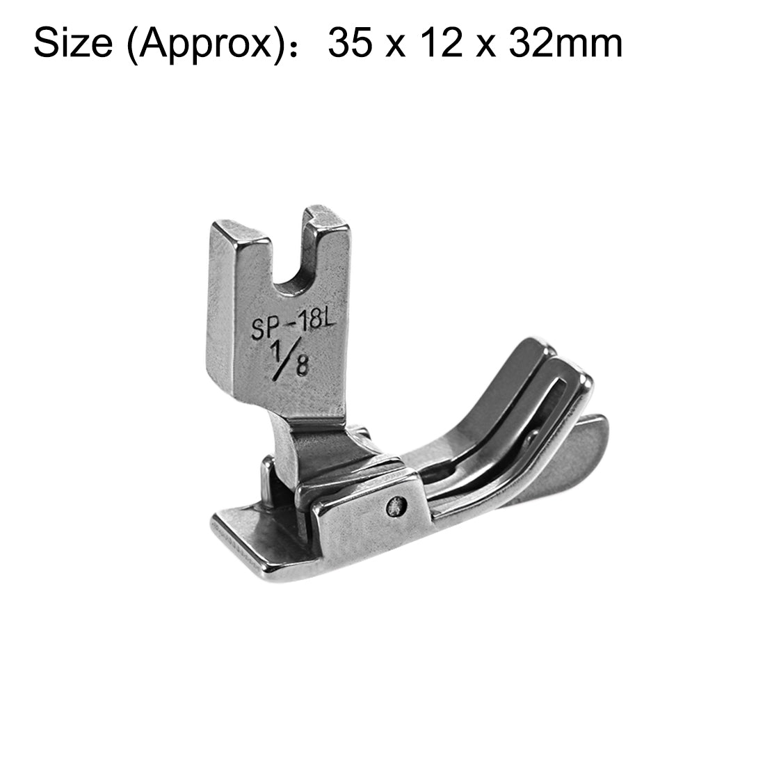 Harfington #SP-18L Industrial Sewing Machine Hinged Presser Foot  with Left Guide 1/8" (3mm)