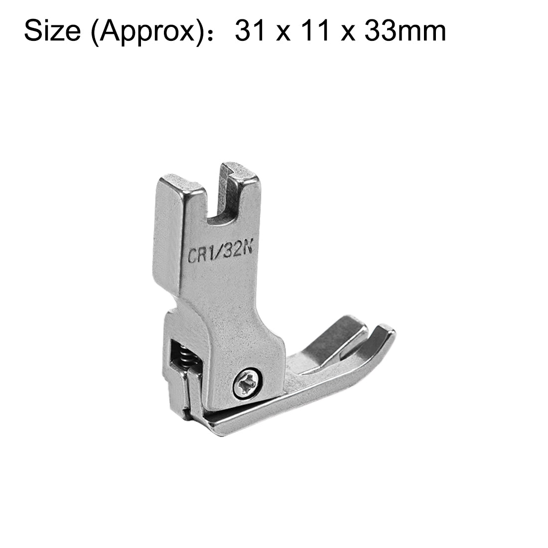 Harfington #CR Right Compensating Presser Foot Fit for Industrial Sewing Machines (1/32")