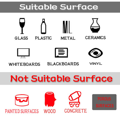 Harfington 180pcs Chalkboard Labels Water-resistant Reusable Blackboard Storage Stickers