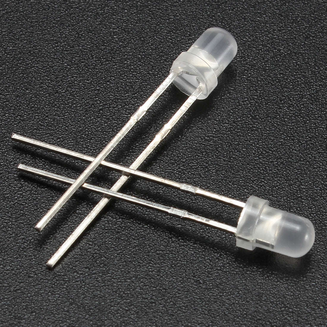 Harfington 150pcs 3mm White Lights Diodes DC 3-3.4V Bulb Lamps Light Emitting Diode