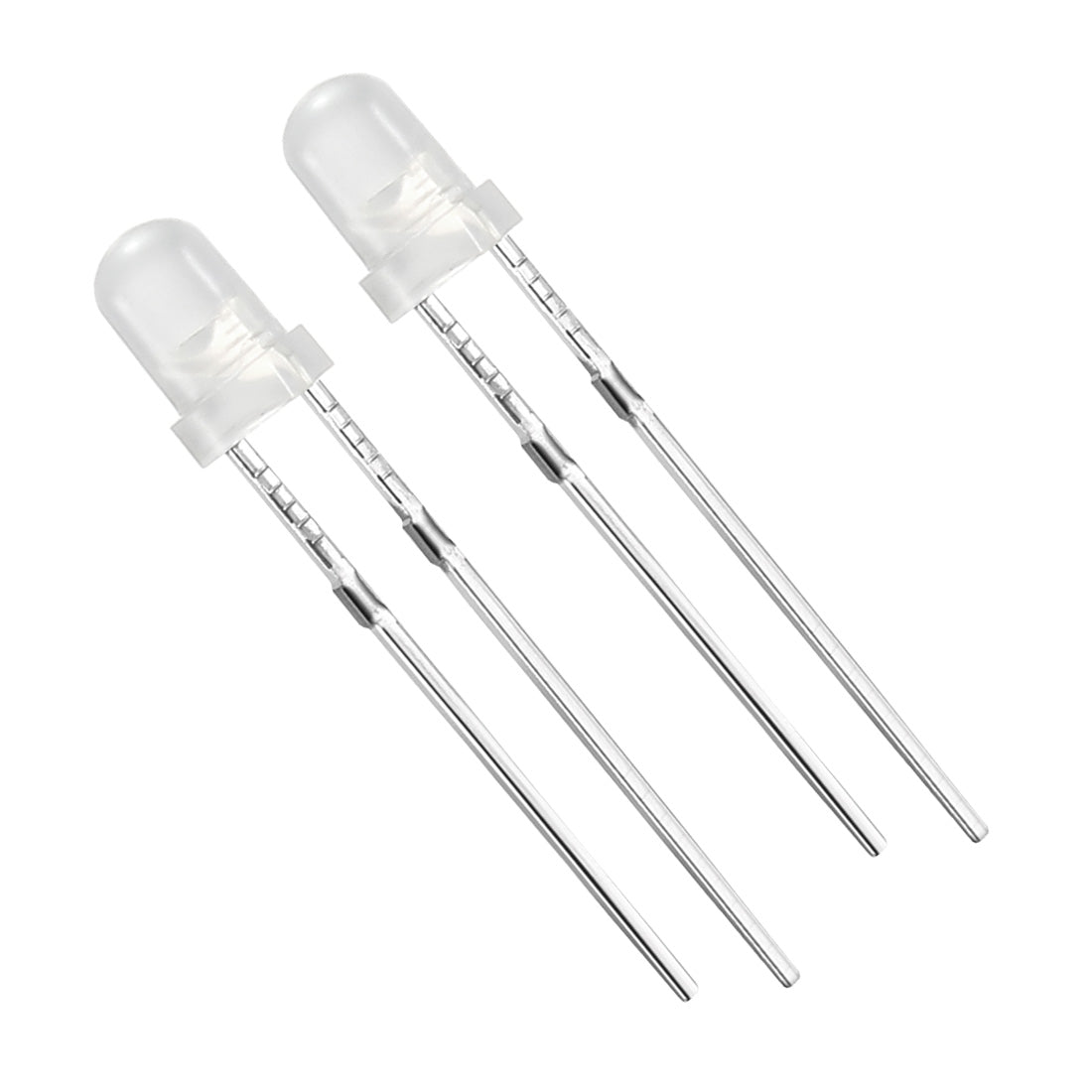 Harfington 150pcs 3mm White Lights Diodes DC 3-3.4V Bulb Lamps Light Emitting Diode