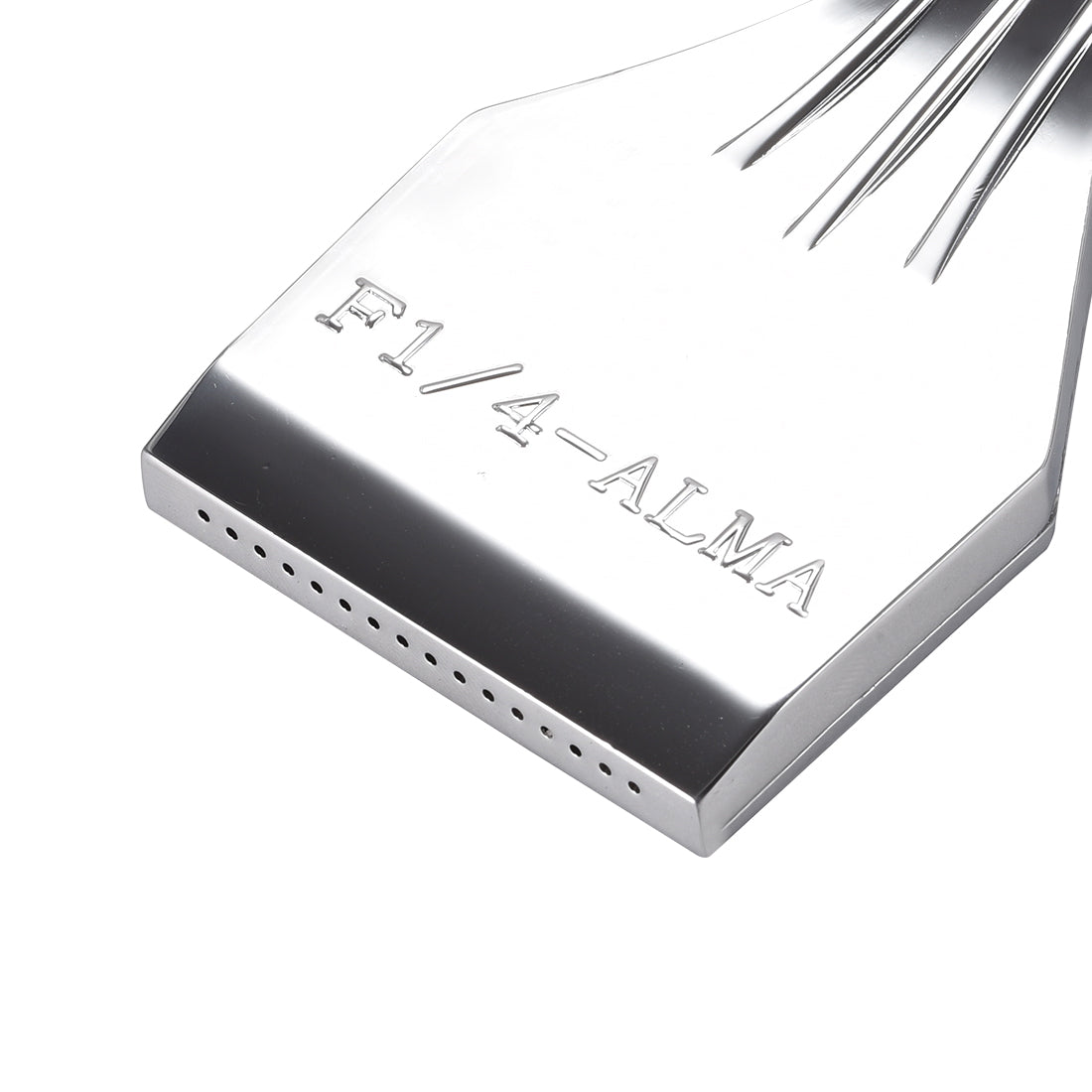 Harfington Flat Nozzle G1/4 Male Thread Aluminum Alloy Air Blow Off Flat Jet Nozzle 2Pcs