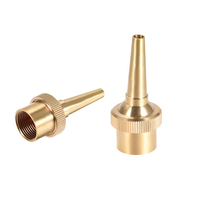 Harfington Adjustable Water Pond Sprinkler Head Brass Fountain Nozzle