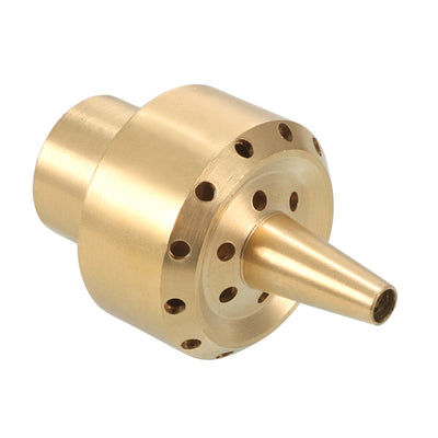 Harfington Fountain Nozzle Brass Column Jet Water Pond Spray Sprinkler Head