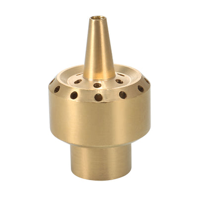 Harfington Fountain Nozzle Brass Column Jet Water Pond Spray Sprinkler Head