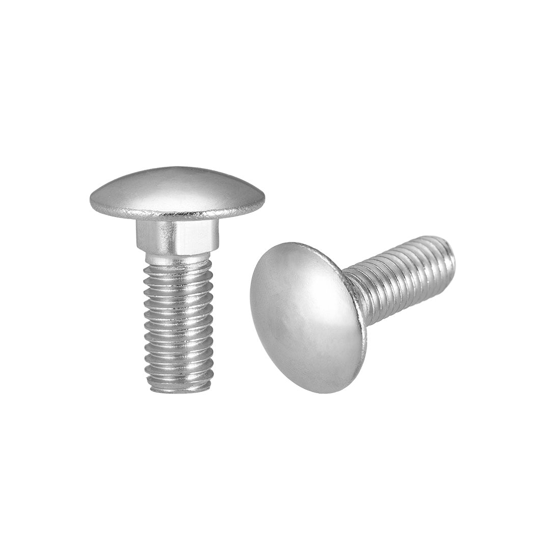 Harfington Carriage Bolts, Neck Carriage Bolt, Round Head, Square Neck, 304 Stainless Steel M8x16mm 20pcs
