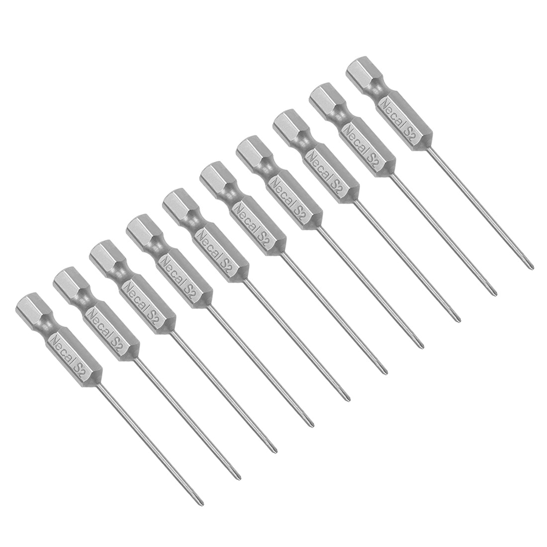 Harfington 10 Pcs Magnetic Phillips Screwdriver Bits, Hex Shank S2 Power Tools