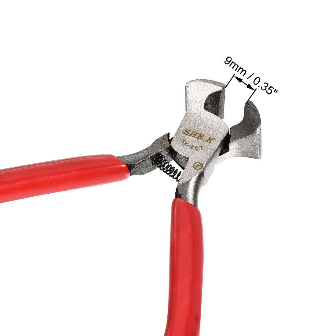 Harfington End Cutting Pliers 4 Inch Mini Precision End Nippers Wire Cutter Pliers Nail Puller Tool 2 Pcs