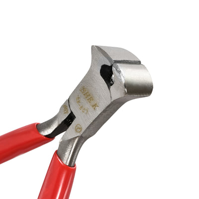 Harfington End Cutting Pliers 4 Inch Mini Precision End Nippers Wire Cutter Pliers Nail Puller Tool 2 Pcs