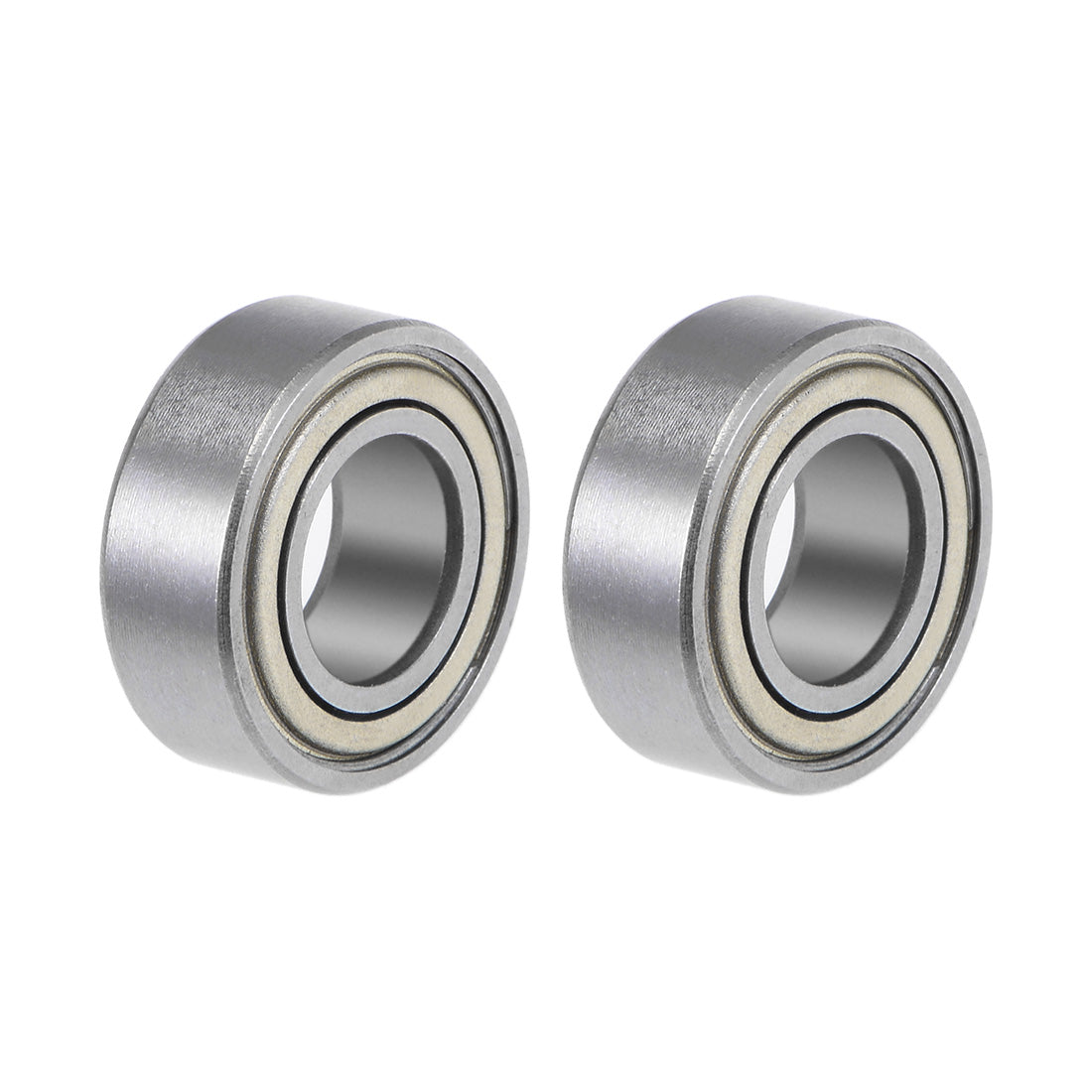 Harfington Deep Groove Ball Bearing Metric Double Shielded Chrome Steel ABEC1 Z1 Level