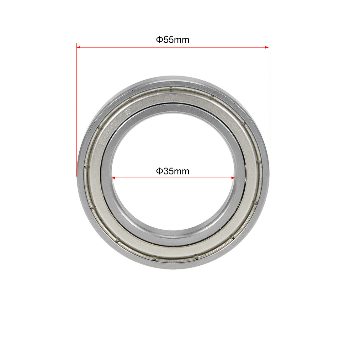 Harfington Deep Groove Ball Bearings Thin Section Single Shielded Chrome Steel