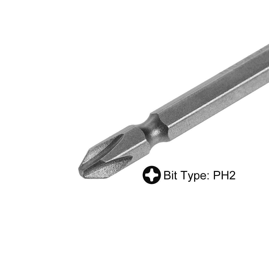Harfington 1/4'' Hex S2 PH2 Phillips Double End Screwdriver Bit