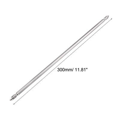 Harfington 1/4'' Hex S2 PH2 Phillips Double End Screwdriver Bit