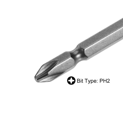 Harfington 1/4'' Hex S2 PH2 Phillips Double End Screwdriver Bit