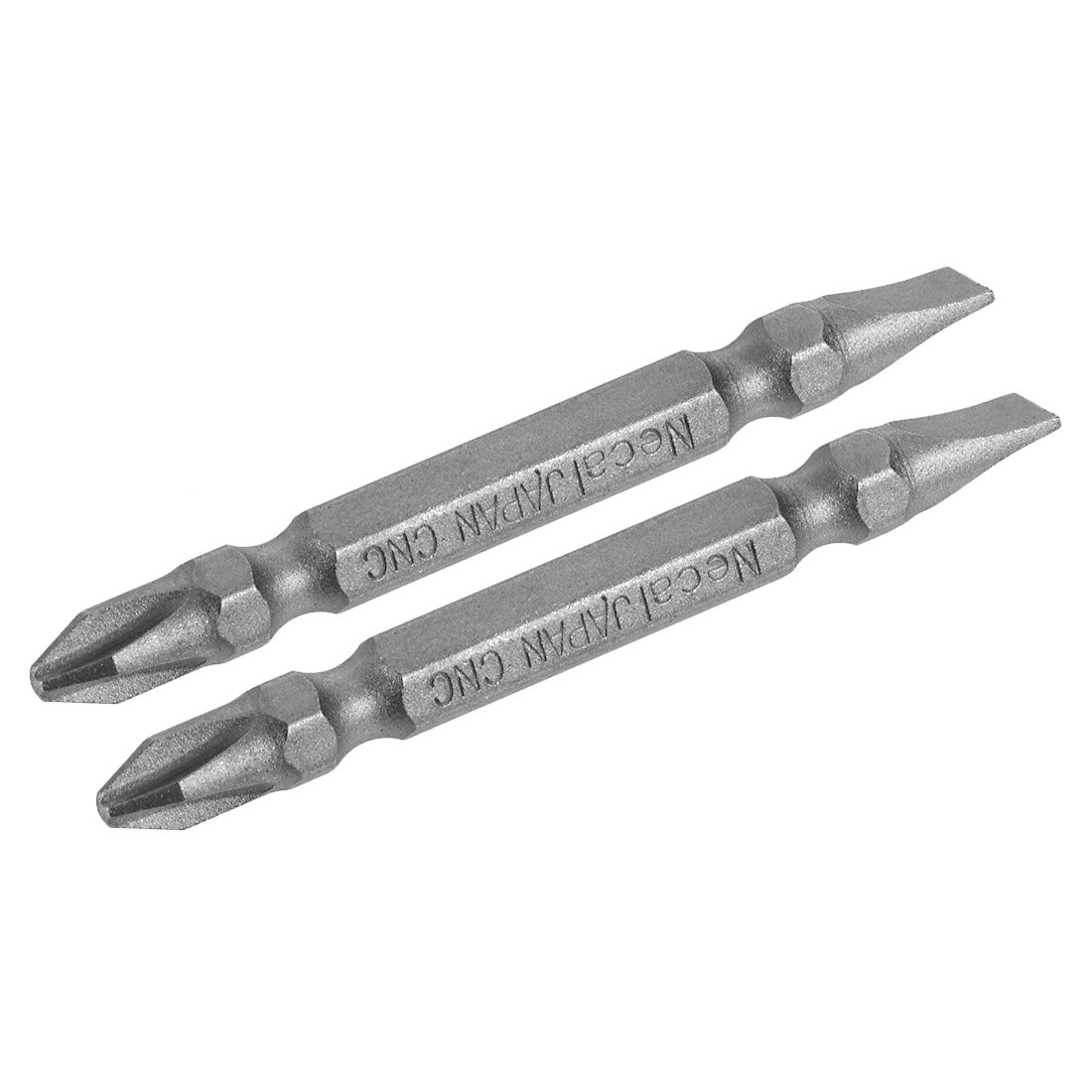 Harfington 2 Pcs PH2/SL6 Magnetic Screwdriver Bit 1/4"Hex 2.56" Length