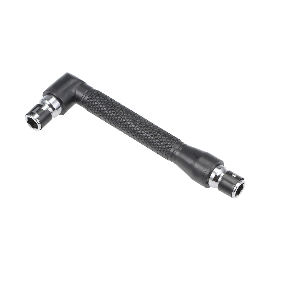 Harfington Screwdriver Non-Slip Wrench Handle 1/4 Inch Drive Magnetic Bit Holding Multi-function Wrench 4.25inch Length