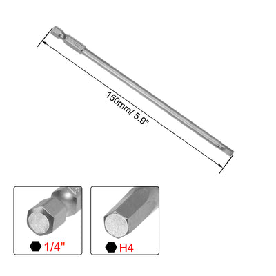 Harfington S2 1/4'' Hex Shank Magnetic Screwdriver Bit Sets