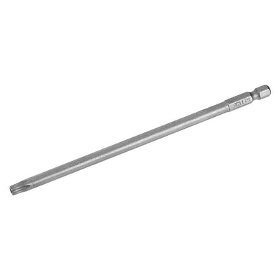 Harfington Torx Screwdriver Bits 1/4-Inch Hex Shank 150mm Length TT30 Magnetic Security Star Screw Driver S2 Bit