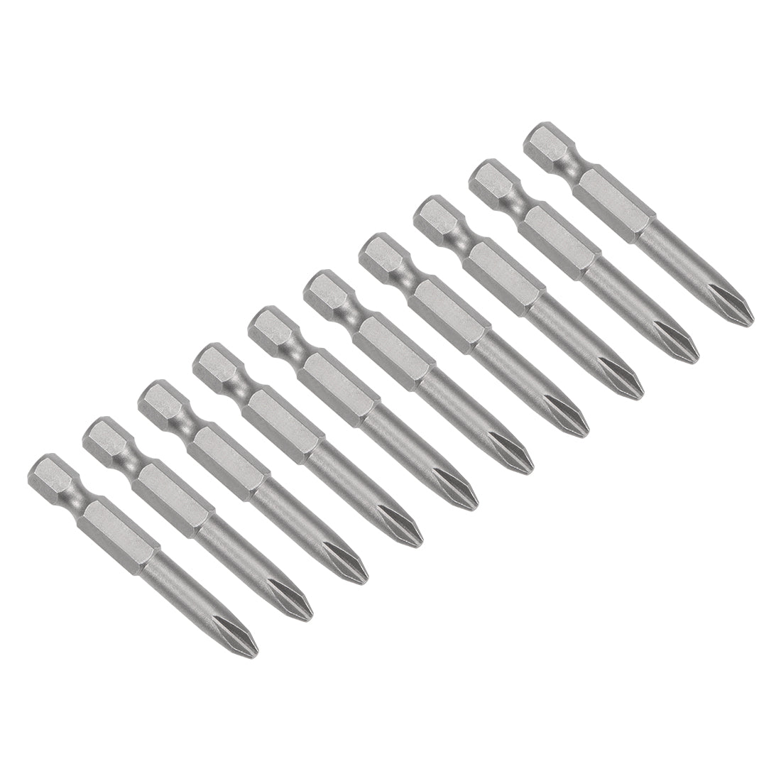 Harfington 10 Pcs Magnetic Phillips Screwdriver Bits, Hex Shank S2 Power Tool