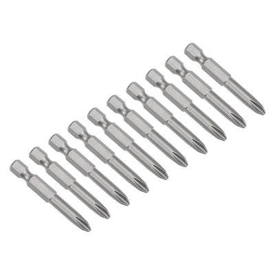 Harfington 10 Pcs Magnetic Phillips Screwdriver Bits, Hex Shank S2 Power Tool