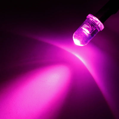 Harfington 12pcs Mixed Colour 5mm LEDs Prewired Light DC24V 20cm Pre Wired LED