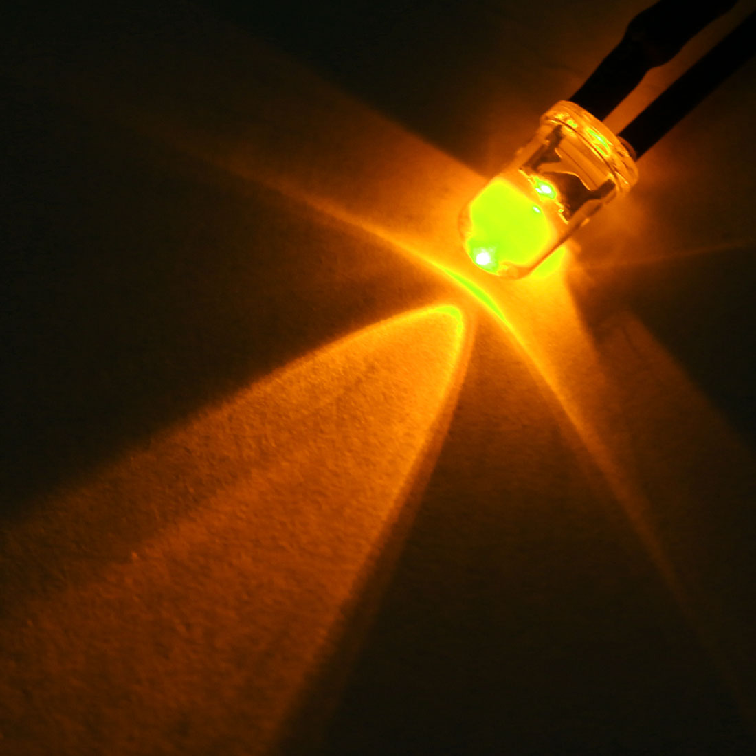 Harfington 12pcs Mixed Colour 3mm LEDs Prewired Light DC3-5V 20cm Pre Wired LED