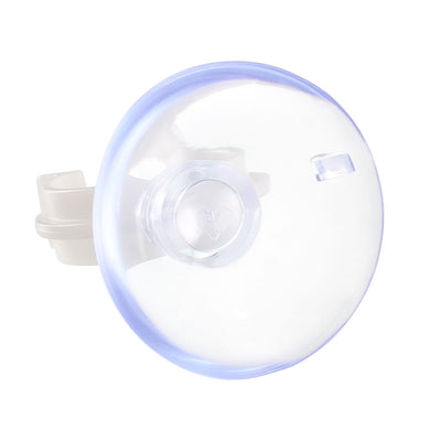 Harfington Aquarium Suction Cup Clips Airline Tube Holders Clamps for Fish Tank Clear 17mm 12Pcs