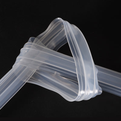 Harfington Frameless Glass Shower Door Sweep Bottom Side Seal Strip F-Type