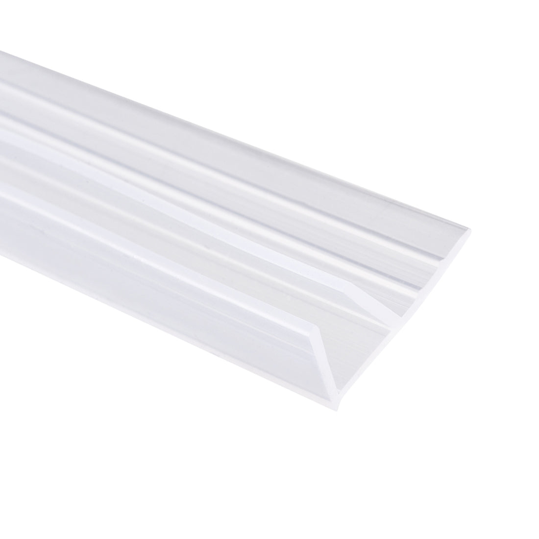 Harfington Frameless Glass Shower Door Sweep Bottom Side Seal Strip F-Type