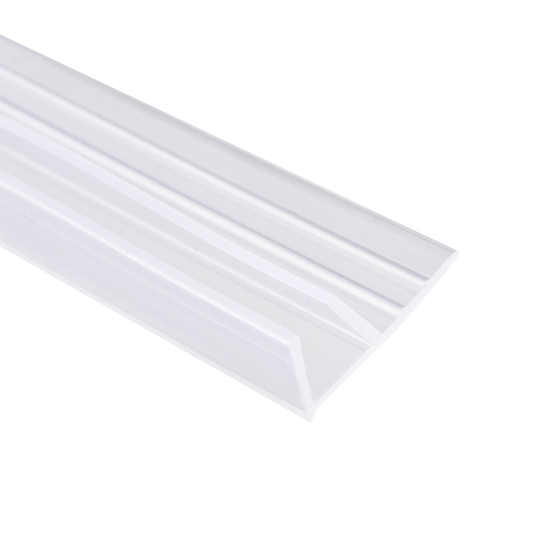 Harfington Frameless Glass Shower Door Sweep Bottom Side Seal Strip F-Type