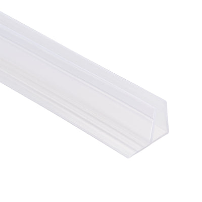 Harfington Frameless Glass Shower Door Sweep Bottom Side Seal Strip F-Type
