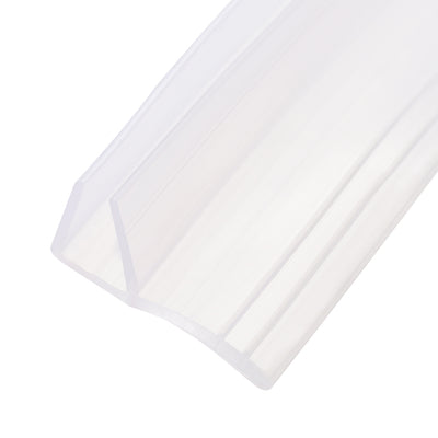 Harfington Frameless Glass Shower Door Sweep Bottom Side Seal Strip F-Type