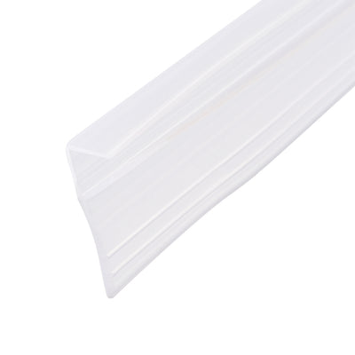 Harfington Frameless Glass Shower Door Sweep Bottom Side Seal Strip F-Type